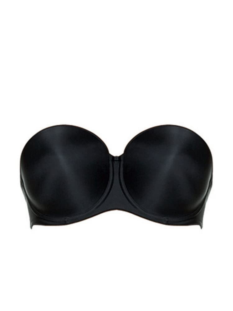 Fantasie حمالة صدر بدون حمالات ملساء من فانتازي للنساء، سوداء، 32E - Image 3
